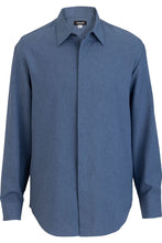Load image into Gallery viewer, Men's Riviera Blue FlexBatiste Cafe Shirt