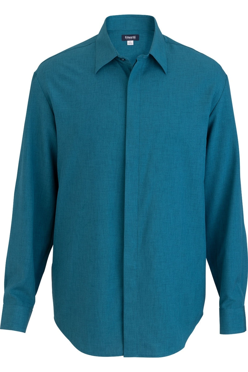 Edwards Garment 1297 Flexbatiste Cafe Long Sleeve Mens Shirt