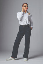 Load image into Gallery viewer, Ladies&#39; Security Flat Front Pant - Dark Navy