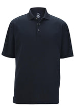 Load image into Gallery viewer, Unisex Snap Front Mesh Polo - Navy