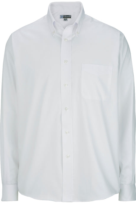 Men's Button-Down Executive Oxford Shirt - White