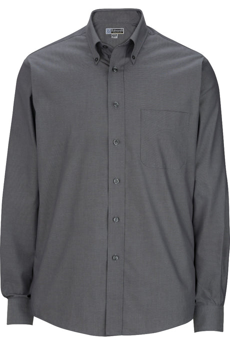 Men's Button-Down Executive Oxford Shirt - Charcoal