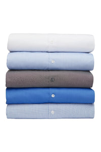 Men's Button-Down Executive Oxford Shirt - Light Blue