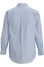 Load image into Gallery viewer, Men&#39;s Button-Down Executive Oxford Shirt - Blue/White Stripe