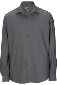 Men's Executive Pinpoint Oxford Shirt - Charcoal UniformsInStock.com Men's Executive Pinpoint Oxford Shirt - Charcoal UniformsInStock.com