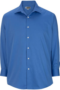 Edwards Men's No Iron Pinpoint Collar Dress Shirt Blue 3XL Edwards Men's No Iron Pinpoint Collar Dress Shirt Blue 3XL