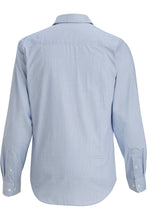 Load image into Gallery viewer, Men&#39;s Executive Pinpoint Oxford Shirt - Blue/White Stripe