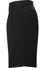 Load image into Gallery viewer, Men&#39;s Black Utility Chino Pleated Shorts