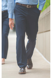 Men's Essential Flat Front Pant - Black