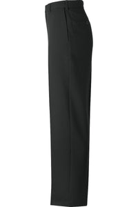 Men's Essential Flat Front Pant - Black