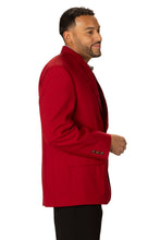 Load image into Gallery viewer, Men&#39;s Burgundy Traditional Blazer