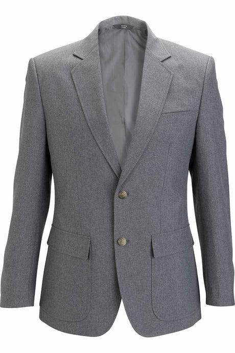 Men's Grey Heather Traditional Blazer