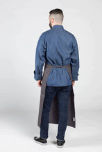 Load image into Gallery viewer, Slate Full Bistro Apron (2 Patch Pockets)