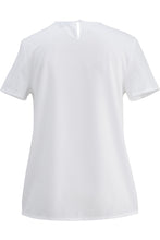 Load image into Gallery viewer, Ladies&#39; Jewel Neck Blouse - White