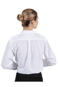 Ladies' Café Broadcloth Shirt - White