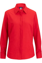 Load image into Gallery viewer, Women's Red FlexBatiste Cafe Shirt