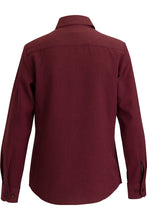 Load image into Gallery viewer, Women's Burgundy FlexBatiste Cafe Shirt