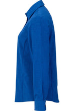 Load image into Gallery viewer, Women's Cobalt FlexBatiste Cafe Shirt