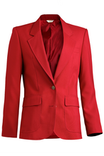 Load image into Gallery viewer, Edwards Women's Red Traditional Blazer