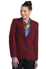 Load image into Gallery viewer, Women&#39;s Burgundy Traditional Blazer