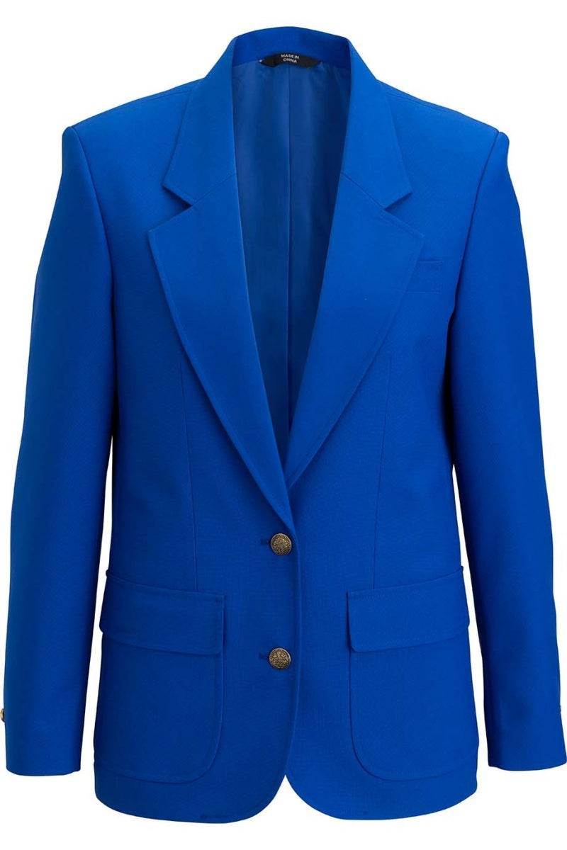 Edwards Garment 6500 Traditional Blazer, Price/EA - Royal, 12 R