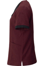 Load image into Gallery viewer, Edwards Women's Burgundy Flex Pinnacle Housekeeping Tunic