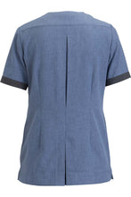 Load image into Gallery viewer, Edwards Women's Riviera Blue Flex Pinnacle Housekeeping Tunic