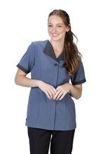 Load image into Gallery viewer, Edwards Women's Riviera Blue Flex Pinnacle Housekeeping Tunic