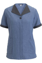 Load image into Gallery viewer, Edwards XXS Women's Riviera Blue Flex Pinnacle Housekeeping Tunic