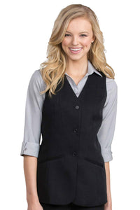 Ladies' Black Firenza Tunic (3 Buttons)