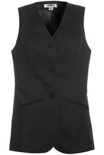 Load image into Gallery viewer, Ladies&#39; Black Firenza Tunic (3 Buttons)