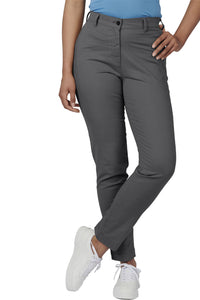 Ladies' Steel Grey Performance Stretch Pant