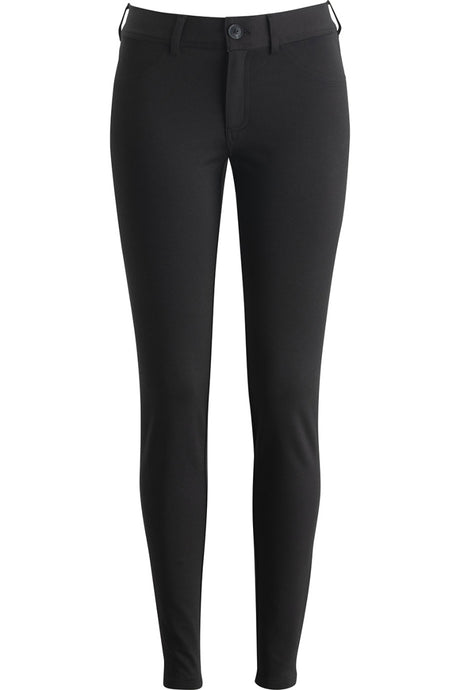 Ladies' Ponte Knit Pant - Black