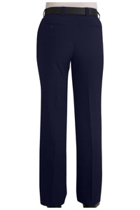 Ladies' Security Flat Front Pant - Dark Navy