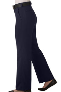 Ladies' Security Flat Front Pant - Dark Navy