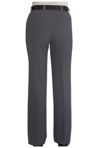 Ladies' Security Flat Front Pant - Grey Heather