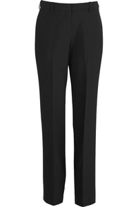 Ladies' Essential Flat Front Pant - Black