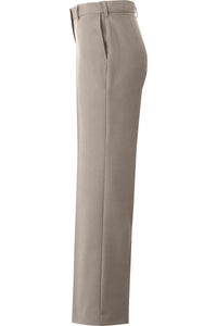 Ladies' Essential Flat Front Pant - Cobblestone