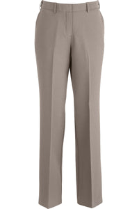 Ladies' Essential Flat Front Pant - Cobblestone