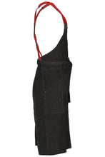 Load image into Gallery viewer, Berkeley Black Denim Chef&#39;s Bib Snap Apron