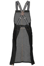 Load image into Gallery viewer, Berkeley Black Denim Chef&#39;s Bib Snap Apron