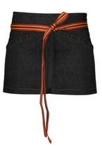 Load image into Gallery viewer, Berkeley Black Denim Waist Snap Apron