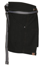 Load image into Gallery viewer, Berkeley Black Denim Waist Snap Apron