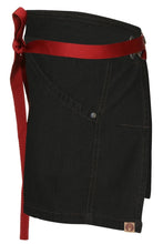 Load image into Gallery viewer, Berkeley Black Denim Waist Snap Apron