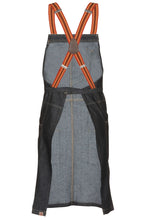 Load image into Gallery viewer, Berkeley Indigo Denim Bib Snap Apron
