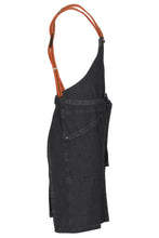 Load image into Gallery viewer, Berkeley Indigo Denim Bib Snap Apron