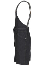 Load image into Gallery viewer, Berkeley Indigo Denim Bib Snap Apron