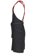 Load image into Gallery viewer, Berkeley Indigo Denim Bib Snap Apron