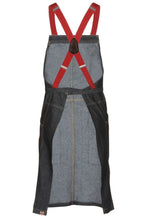 Load image into Gallery viewer, Berkeley Indigo Denim Bib Snap Apron