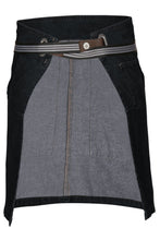 Load image into Gallery viewer, Berkeley Indigo Blue Denim Half Bistro Snap Apron